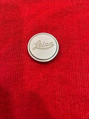 Leica Vintage Camera Lens Cap With Logo